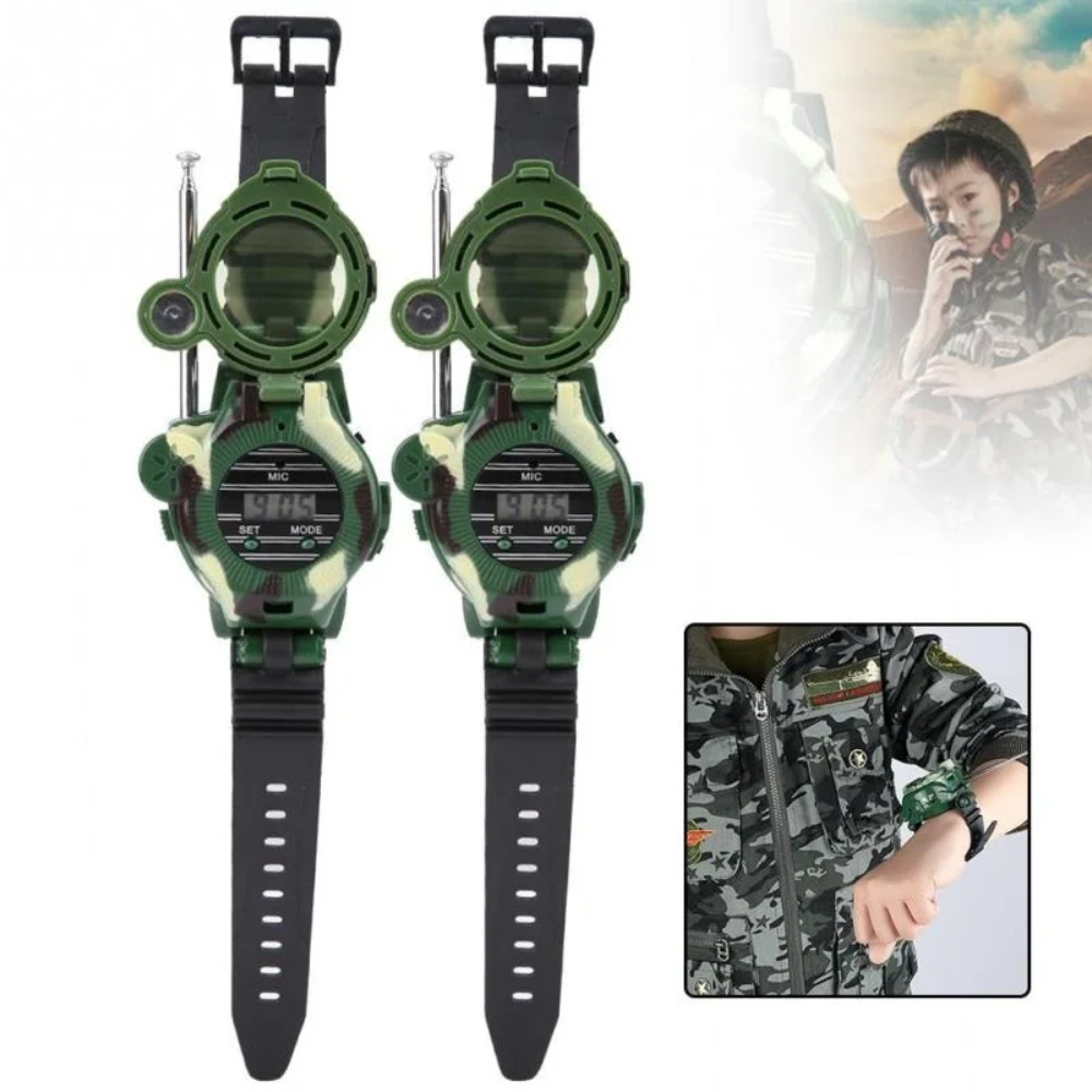 Reloj y radio tipo walkie talkie para ninos (Pack de 2) – Tienda online NQLN Store Venezuela