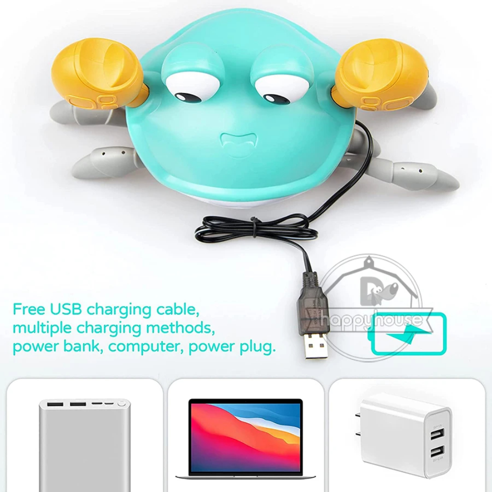 Cangrejo electrico para bebes – Vista adicional – Disponible en NQLN Store Venezuela