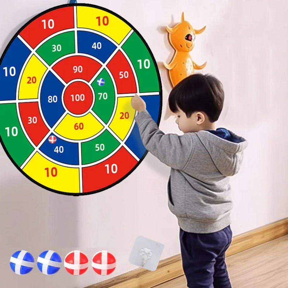 Tablero de dardos para niños – Vista adicional – Disponible en NQLN Store Venezuela