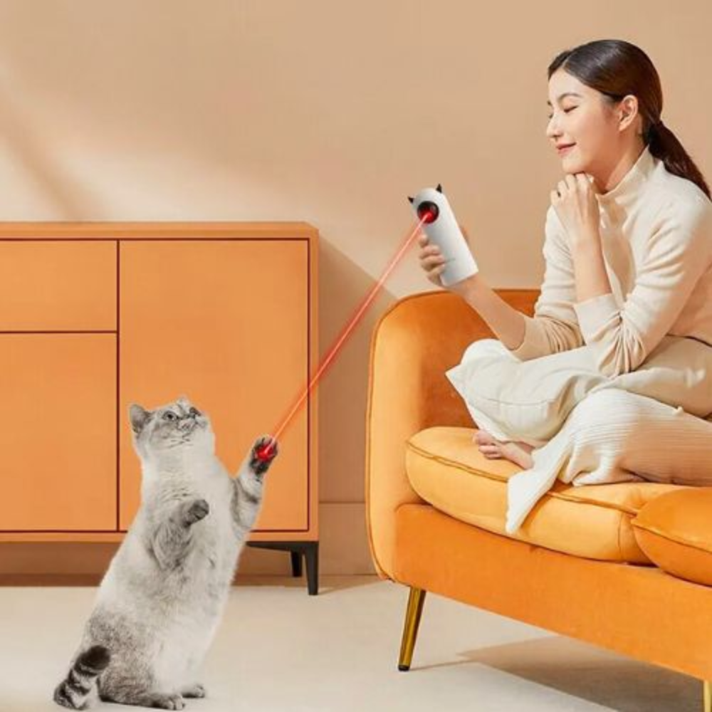 Juguete laser automatico para gatos – Disponible en NQLN Store con envío gratis desde $20