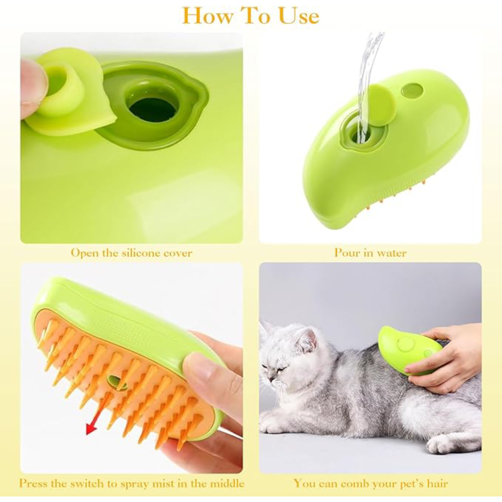 Cepillo con vapor multifuncional para Gatos – Comprar en Caracas, Margarita y toda Venezuela – NQLN Store