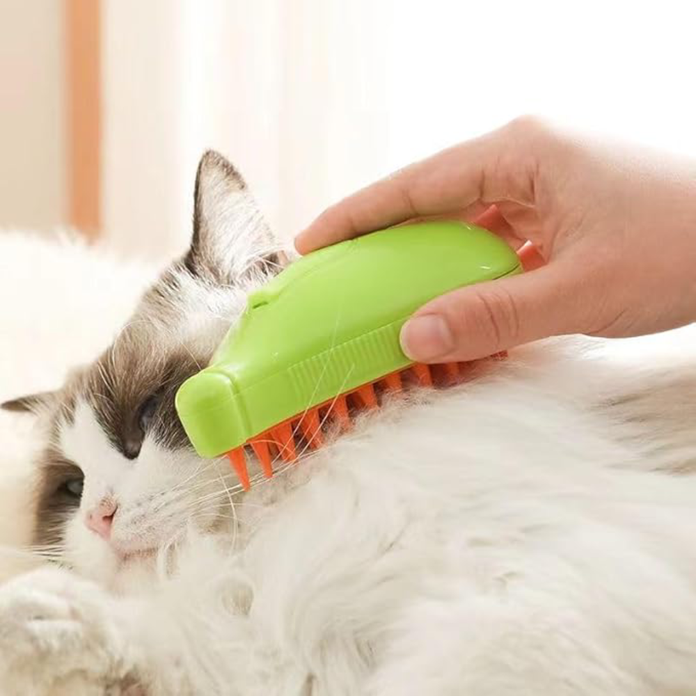 Cepillo con vapor multifuncional para Gatos – Disponible en NQLN Store con envío gratis desde $20