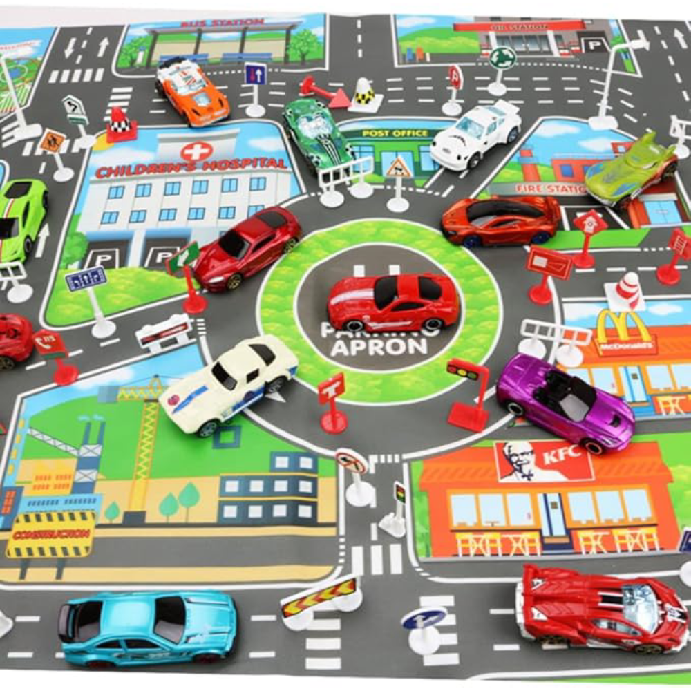 Alfombrilla de estacionamiento de trafico grande – Detalle y presentación – NQLN Store Venezuela