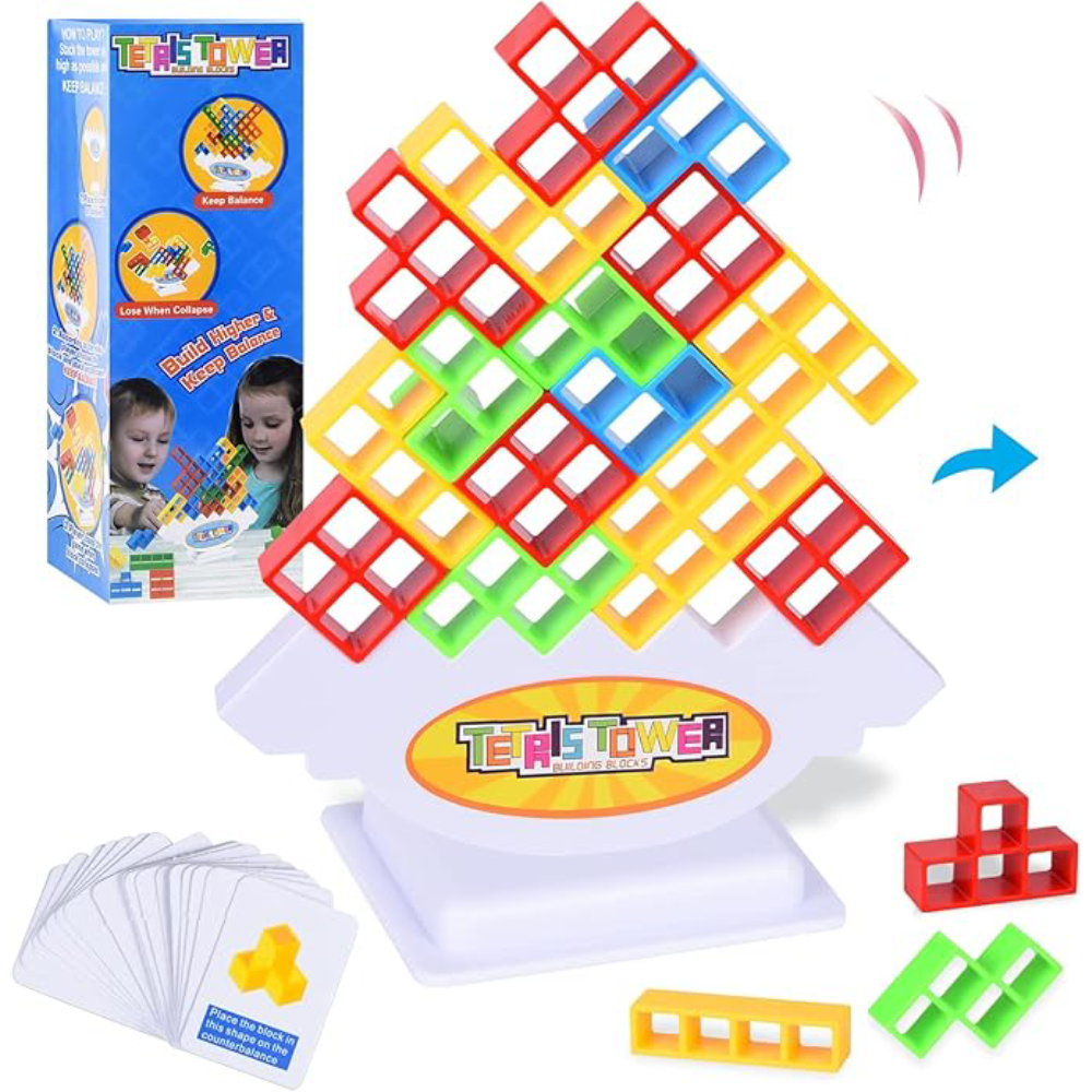 Juego de torre Tetra – Vista adicional – Disponible en NQLN Store Venezuela