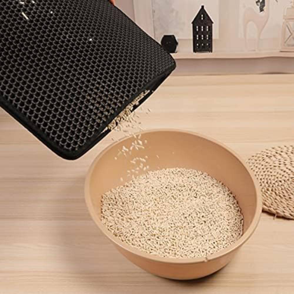 Alfombrilla de arena para gatos – Vista adicional – Disponible en NQLN Store Venezuela