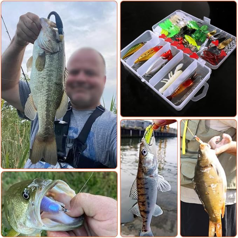 Señuelos De Pesca (78 piezas) – Comprar al mejor precio en NQLN Store Venezuela