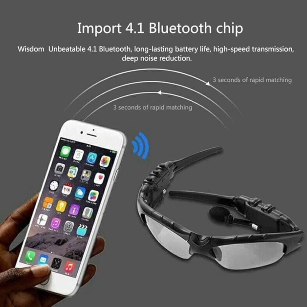Gafas de sol con audifonos Bluetooth para manos – Envío a toda Venezuela – NQLN Store
