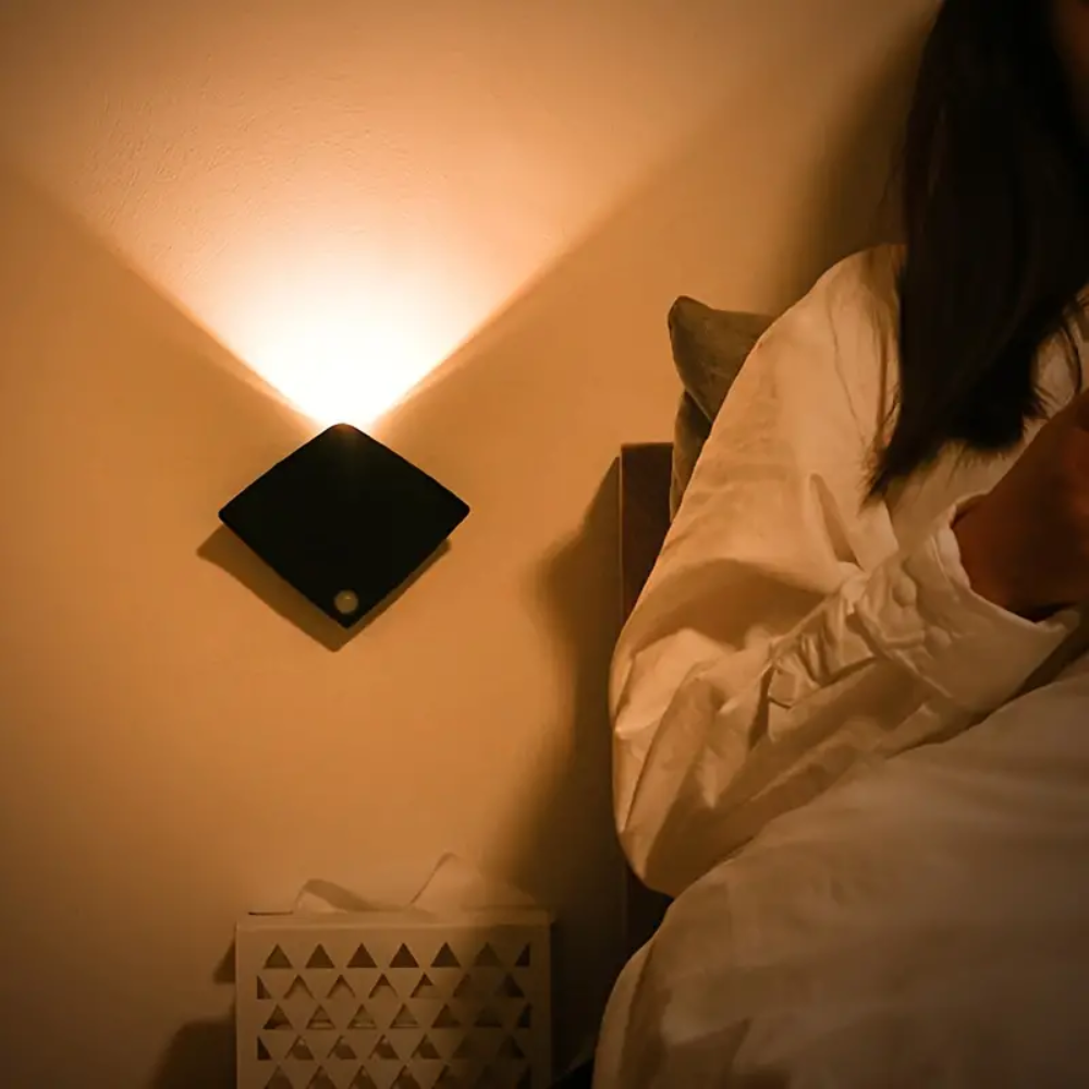 Lampara LED con Sensor de movimiento – Detalle de calidad y acabado – NQLN Store