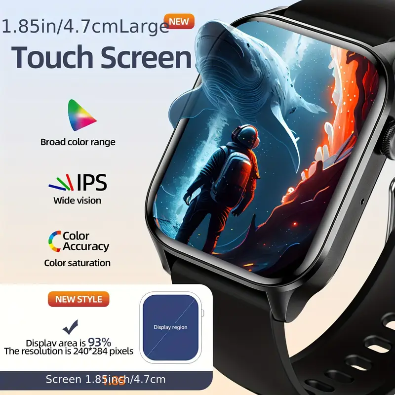 Reloj inteligente unisex – Presentación del producto – Comprar en NQLN Store
