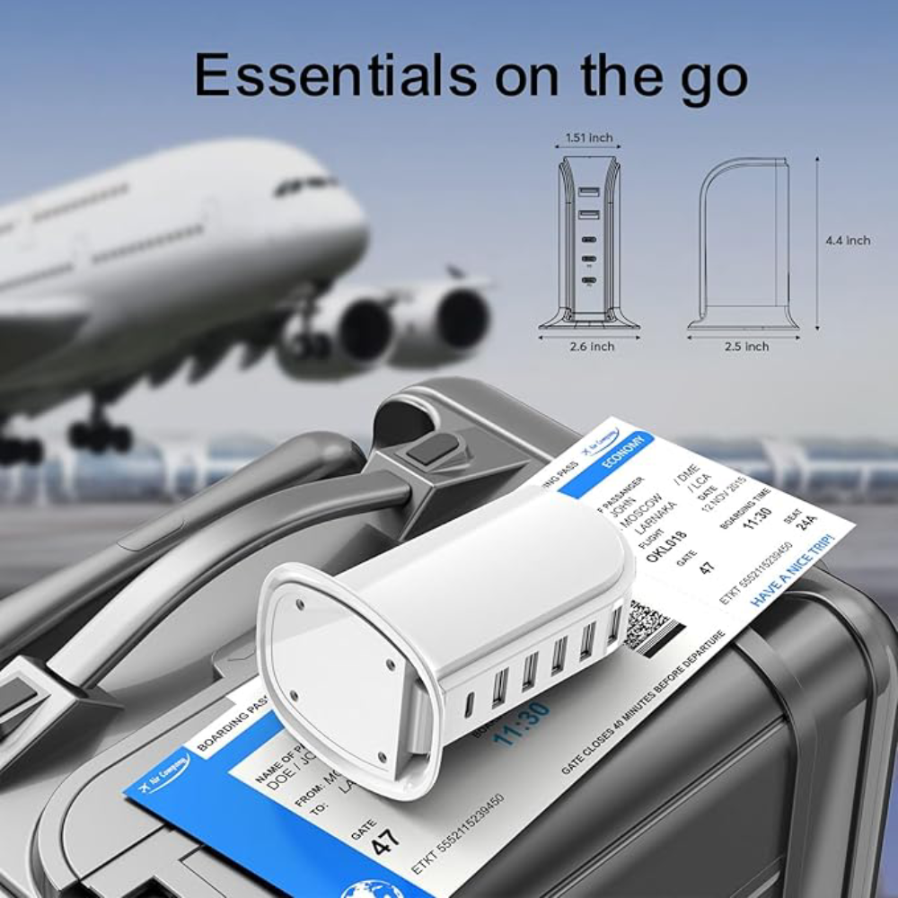 Cargado USB De 5 puertos y 1 tipo C – Envío a toda Venezuela – NQLN Store