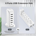 Cargado USB De 5 puertos y 1 tipo C – Al mejor precio en NQLN Store Caracas y Margarita