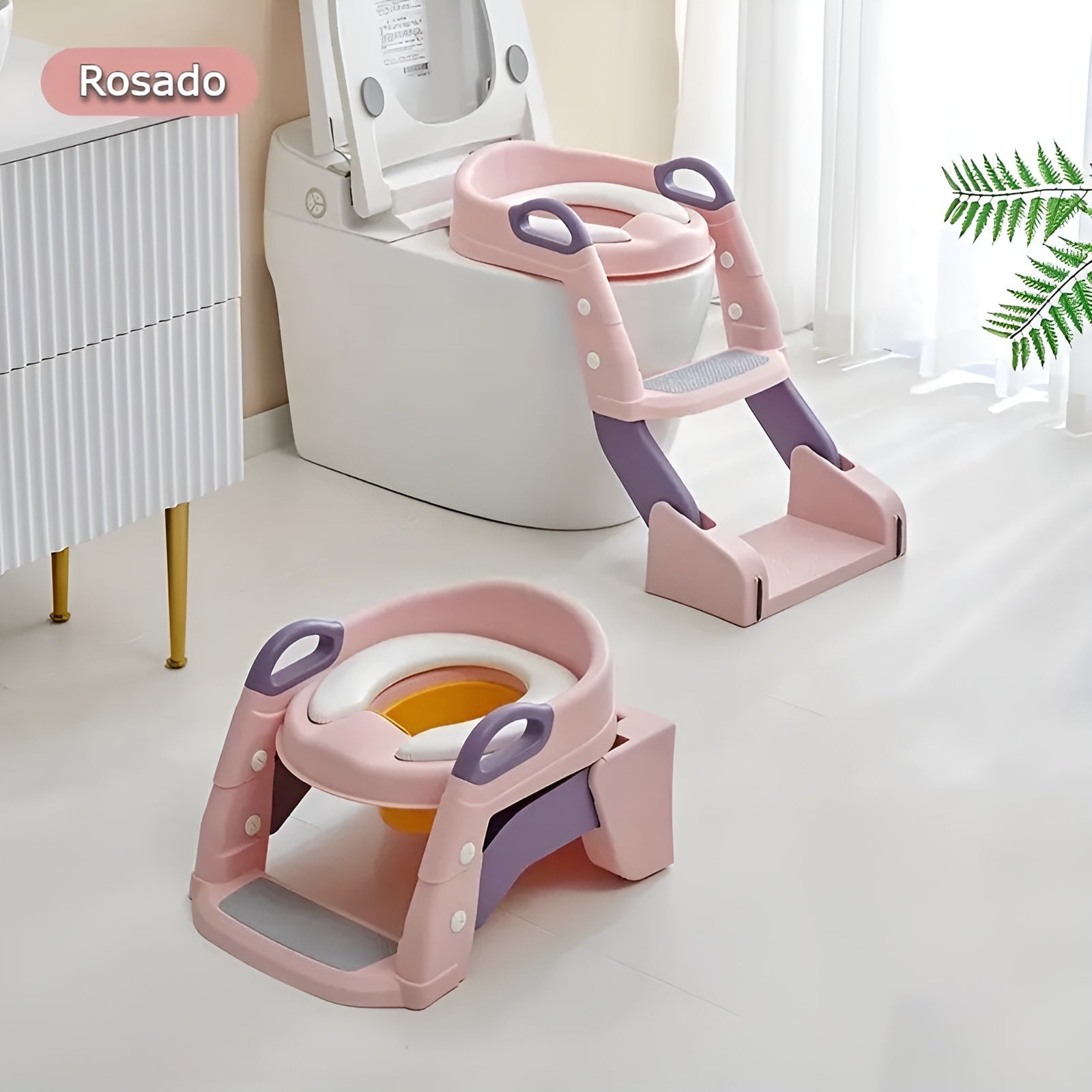 Asiento de inodoro con escalera para niños – Comprar al mejor precio en NQLN Store Venezuela