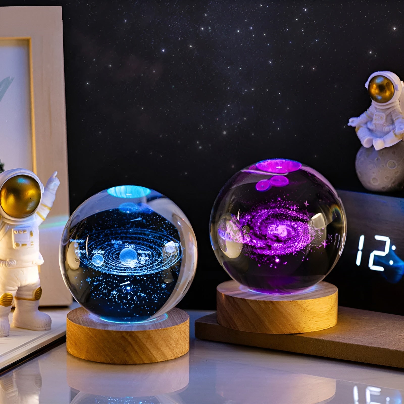Bola de cristal de luz nocturna – Envío a toda Venezuela – NQLN Store