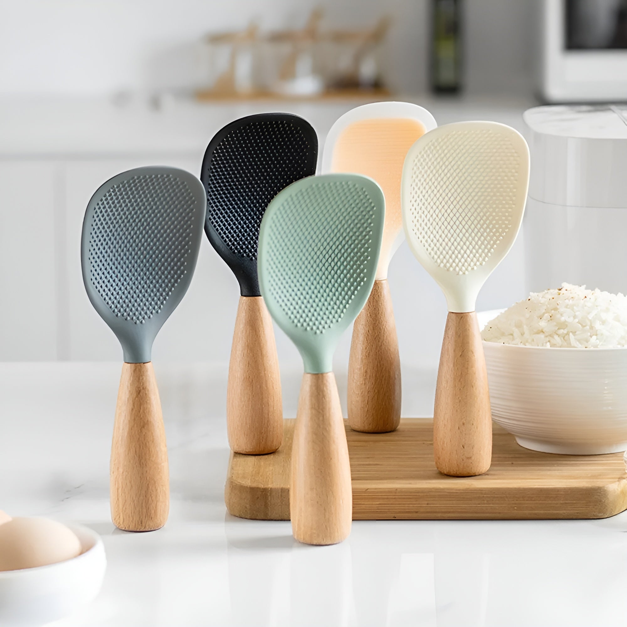 Espátula de silicona con mango – Tienda online NQLN Store Venezuela