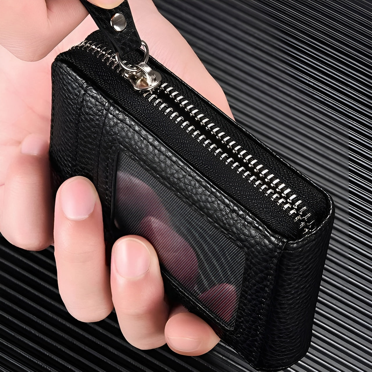 Cartera Portatarjetas con Cremallera – Comprar al mejor precio en NQLN Store Venezuela