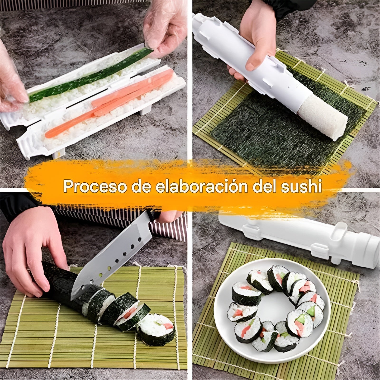 Molde para preparar roles de sushi – Tienda online NQLN Store Venezuela