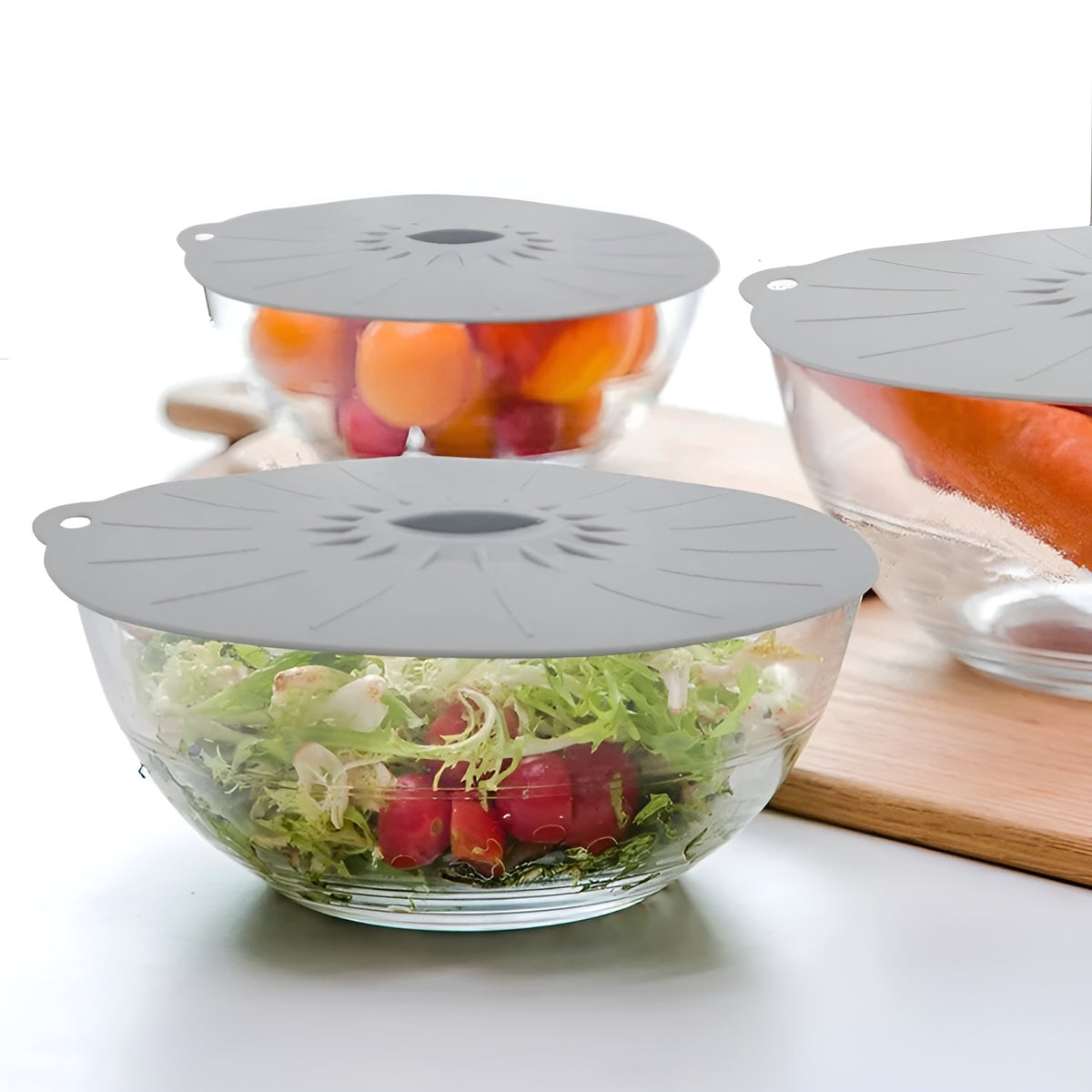 Tapas de Succión Reutilizables para Tazones (pack de 5) – Comprar online en NQLN Store Venezuela con envío a todo el país
