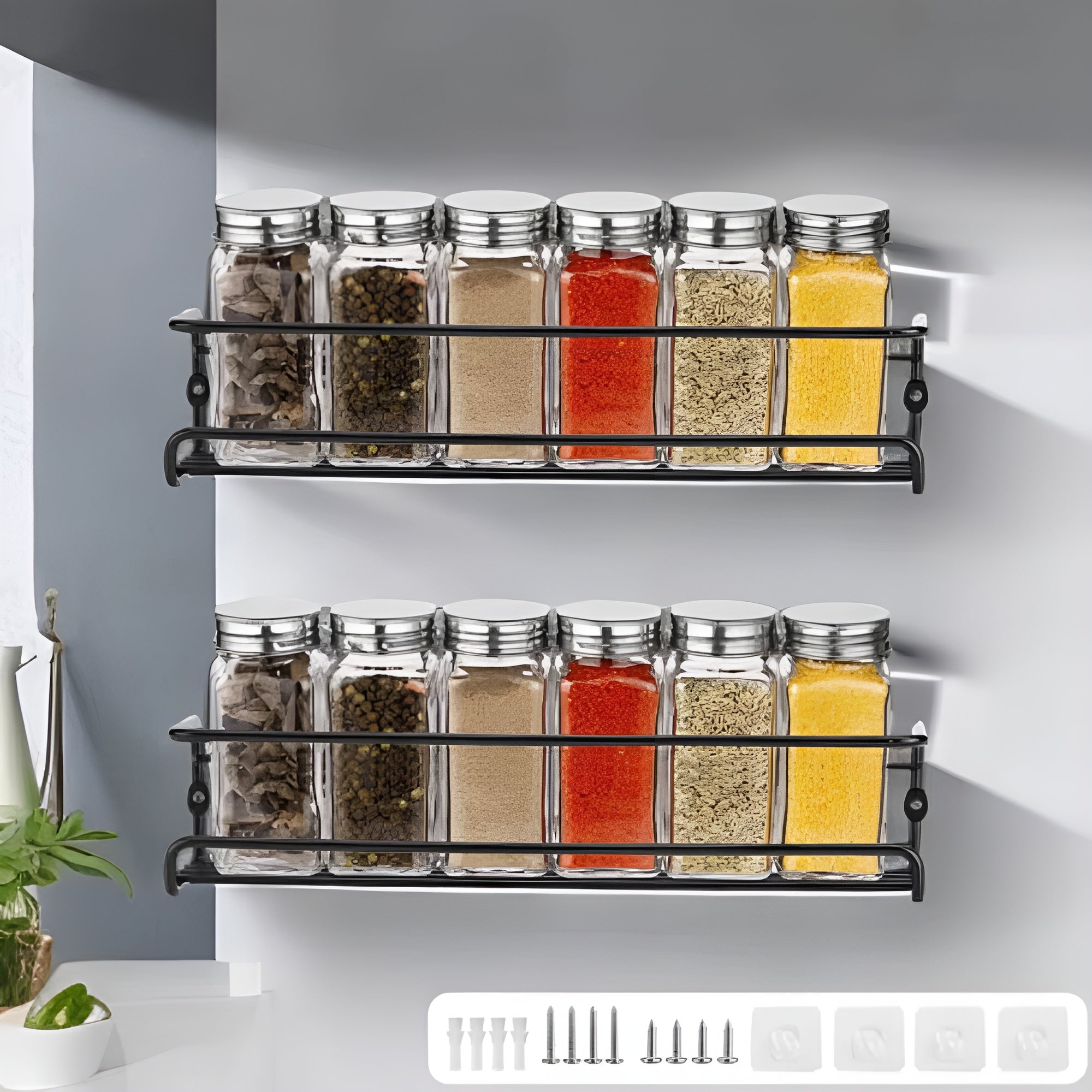 Organizador de especias para cocina (Pack de 2) – Envío a toda Venezuela – NQLN Store