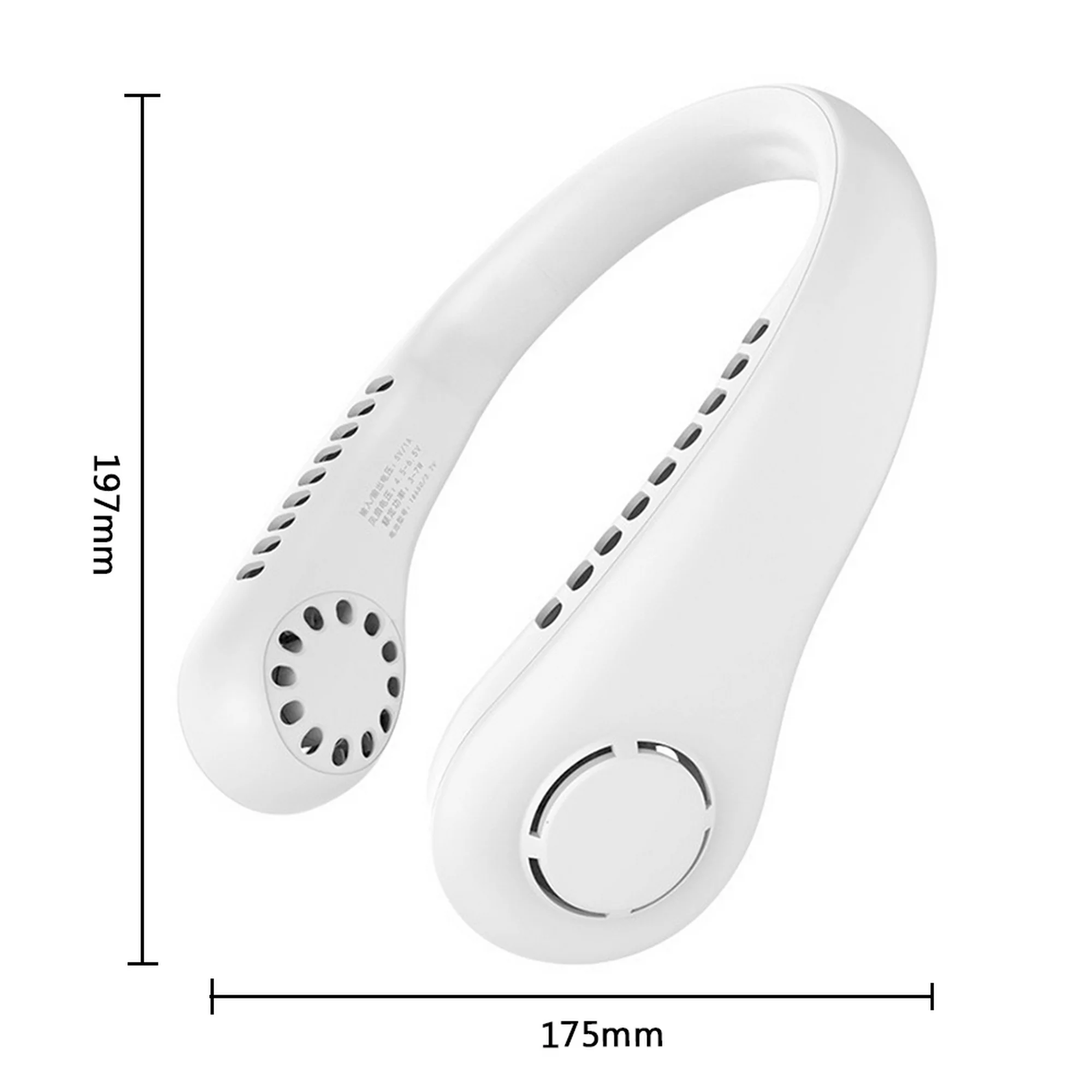 Ventilador de cuello portátil – Disponible en Caracas y Margarita – NQLN Store