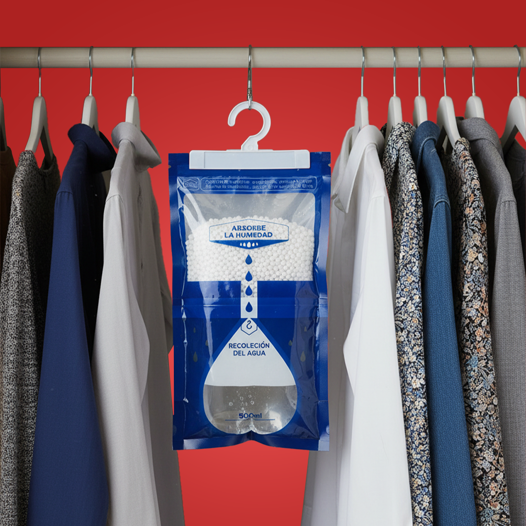 Bolsas absorbentes de humedad 500ml Vauli para closet armario deshumidificador – Comprar al mejor precio en NQLN Store Ven...