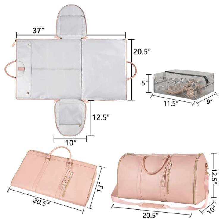Bolso de viaje para vestidos/trajes – Detalle de calidad y acabado – NQLN Store