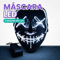 Mascara LED para disfraz