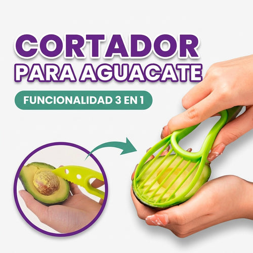 Cortador multifuncional para aguacate