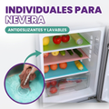 Individuales antideslizantes multiusos para nevera (pack de 4)