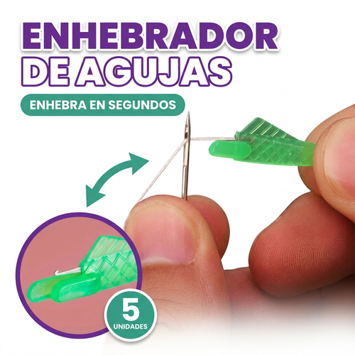 Enhebrador de agujas (5 unidades)