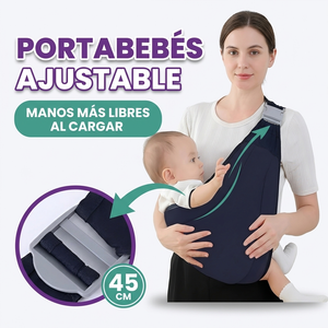 Portabebés ajustable con correas de hombro