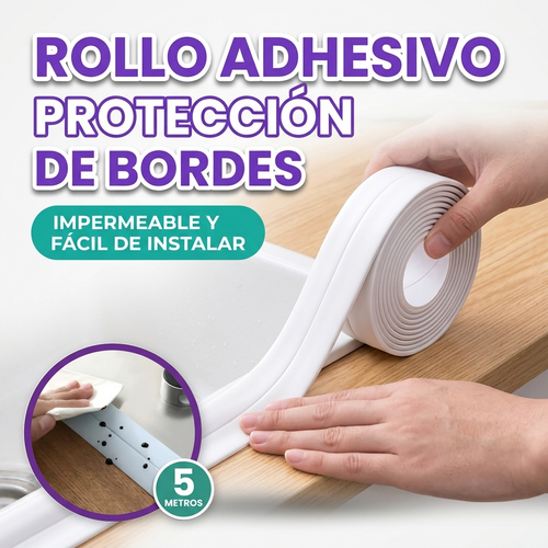 Rollo adhesivo para proteccion de bordes
