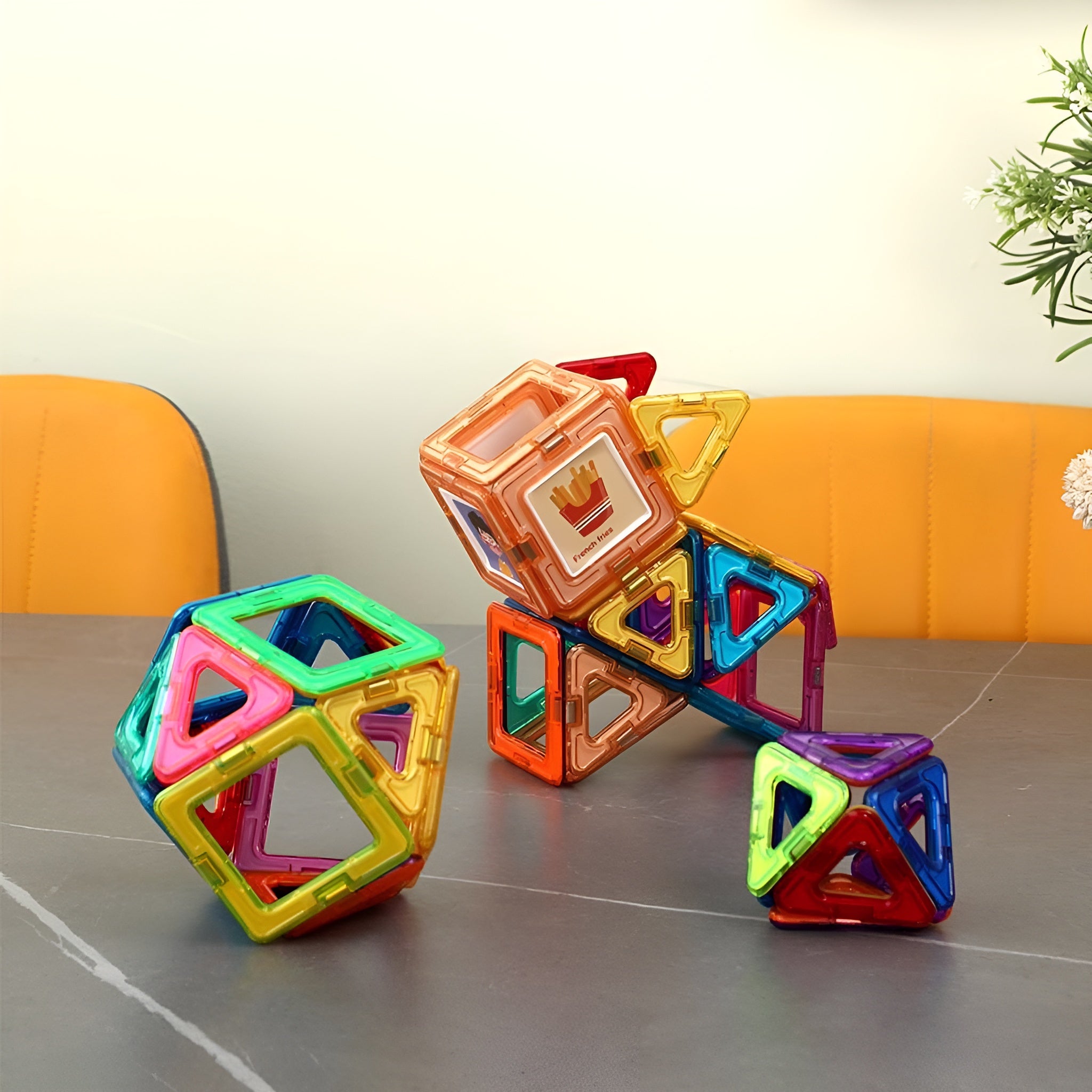Juguete magnetico en bloques cuadrados 40 piezas – Comprar al mejor precio en NQLN Store Venezuela