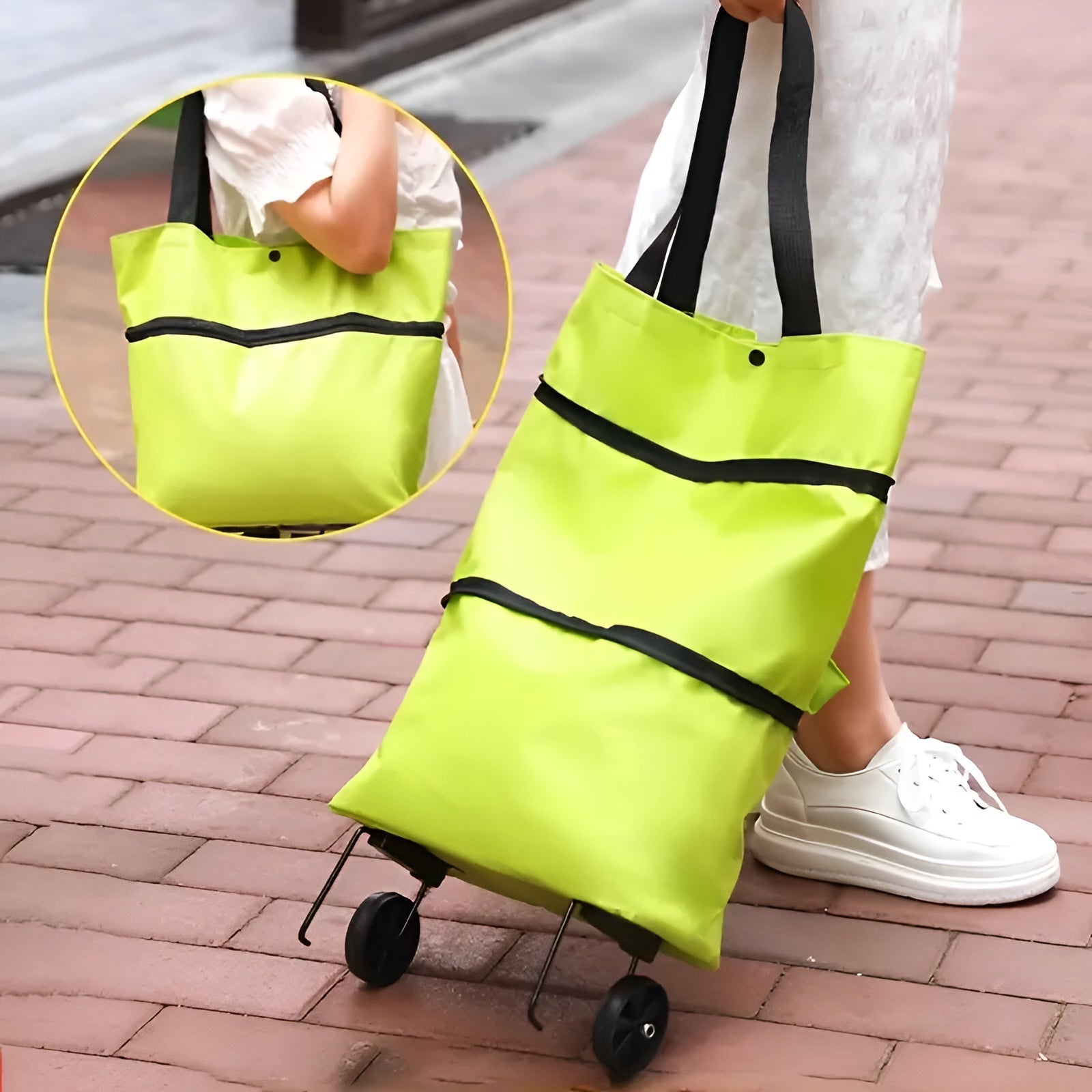 Carrito Bolso Plegable para compras de supermercado – Tienda online NQLN Store Venezuela