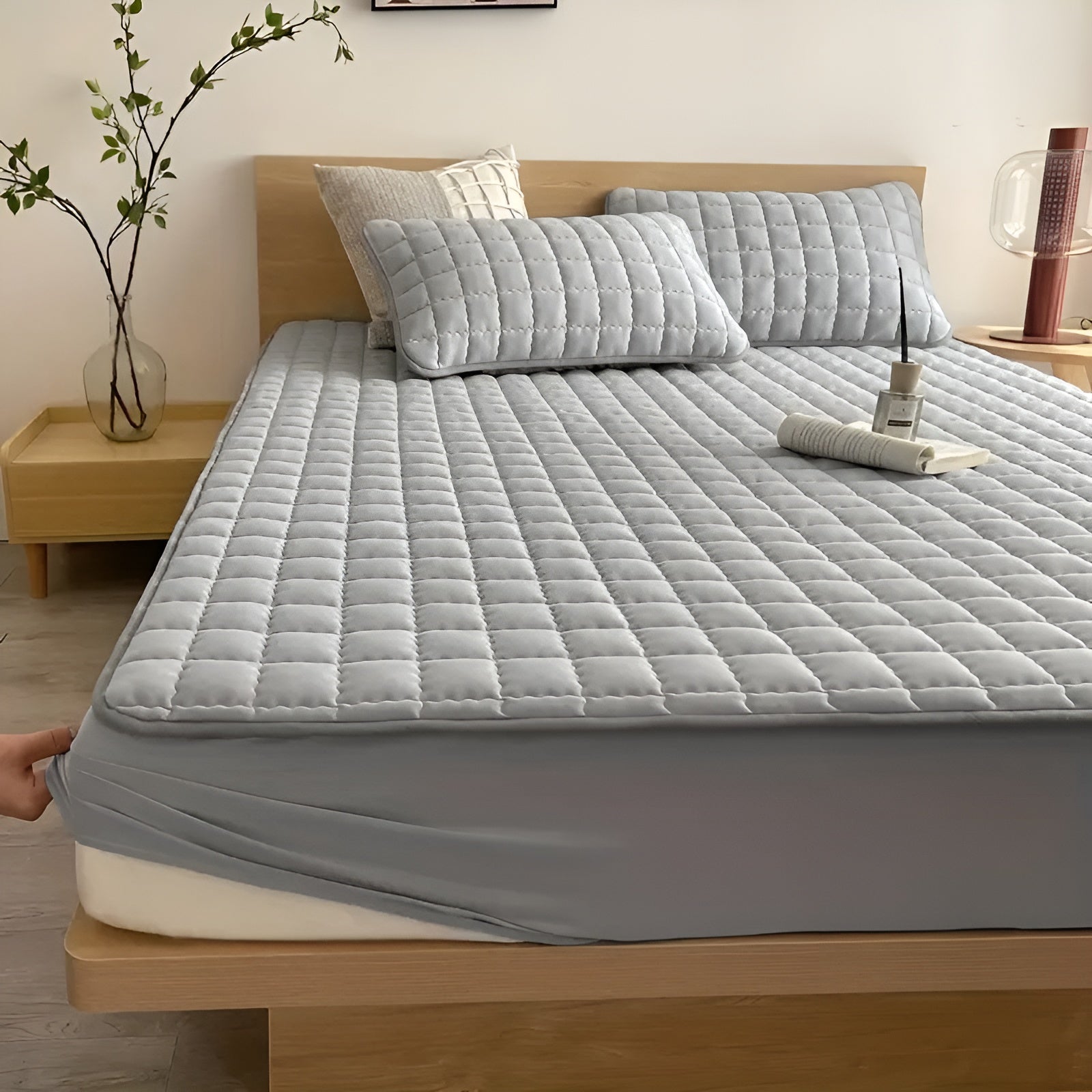 Protector para Colchon – Vista de cerca del producto – NQLN Store