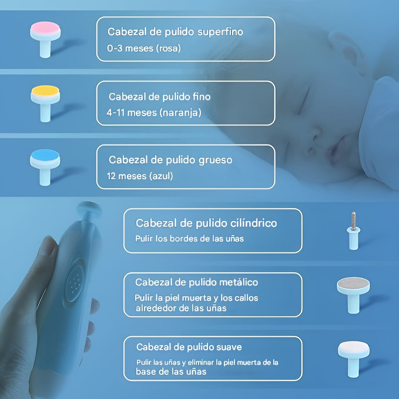 Lima de Uñas para Bebes – Tienda online NQLN Store Venezuela