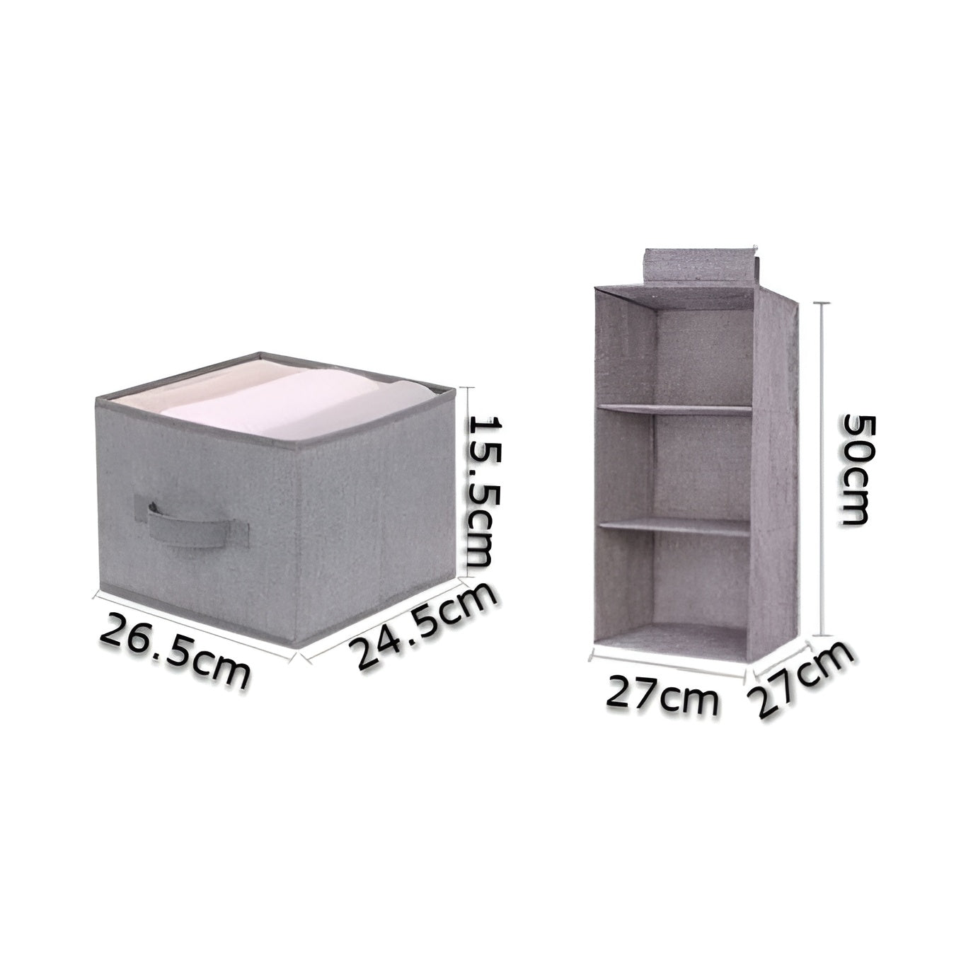 Organizador con cajones colgantes para closet 3 niveles – Presentación del producto – Comprar en NQLN Store