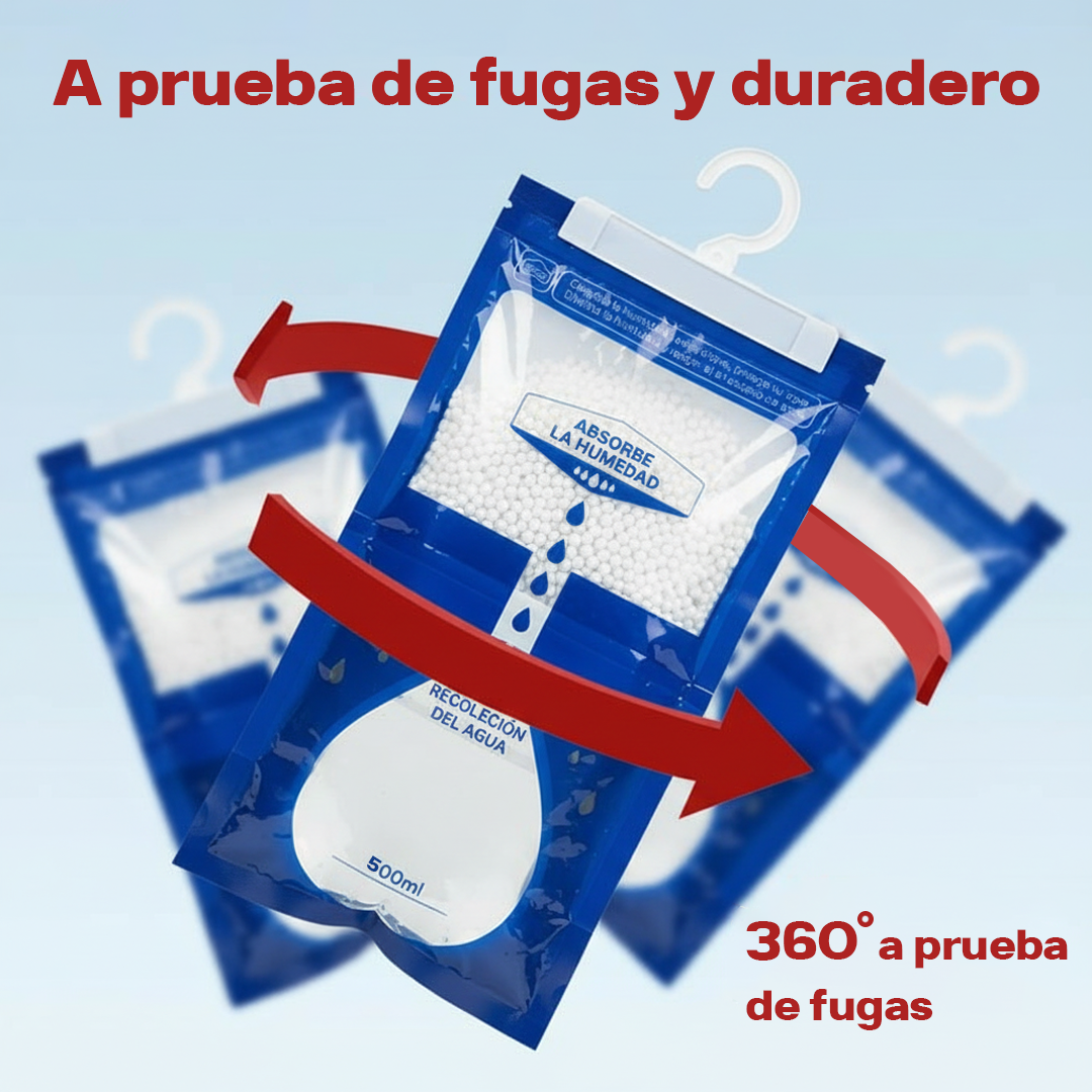 Bolsas absorbentes de humedad 500ml Vauli para closet armario deshumidificador – Vista detalle del producto – NQLN Store