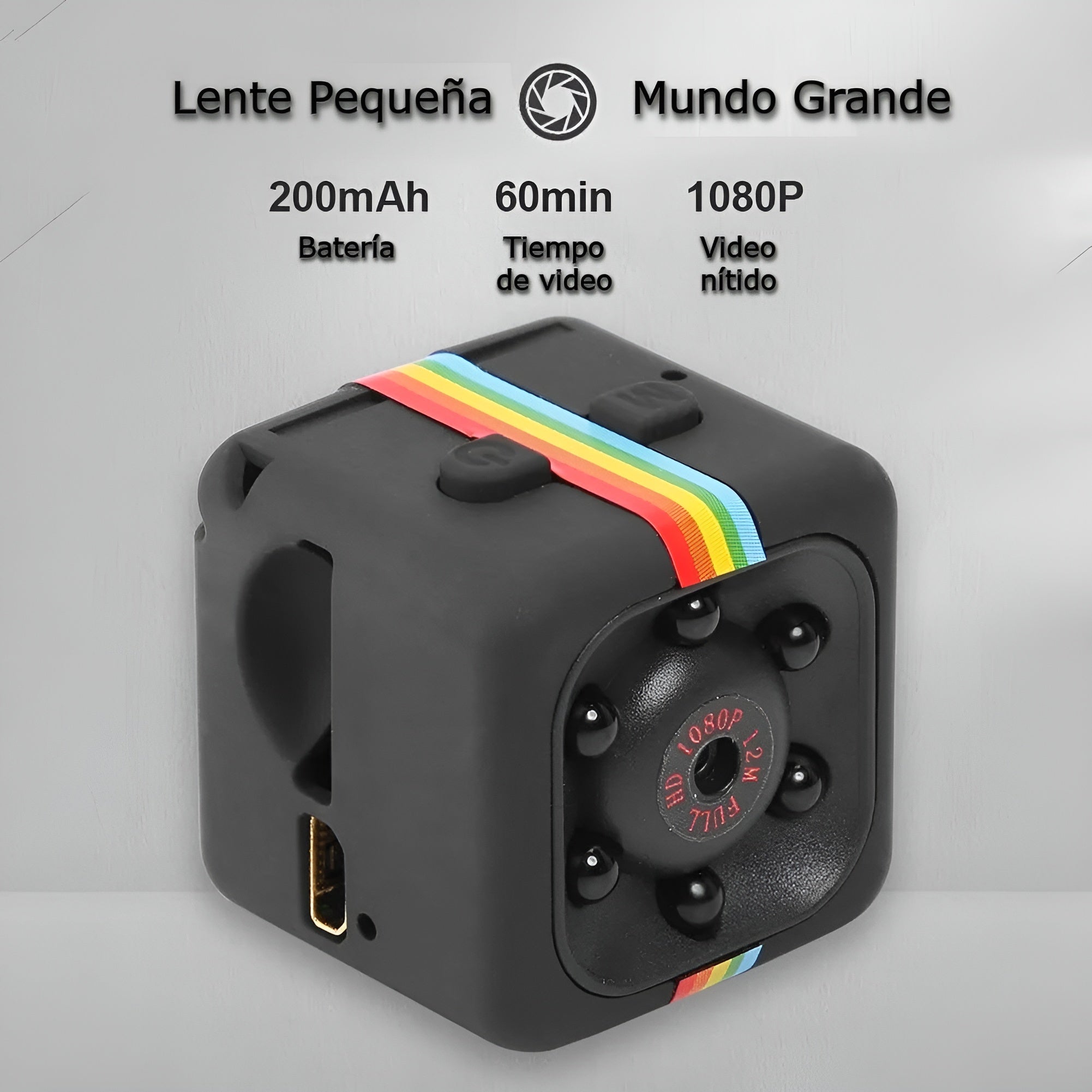 Mini Camara Espia – Vista de cerca del producto – NQLN Store