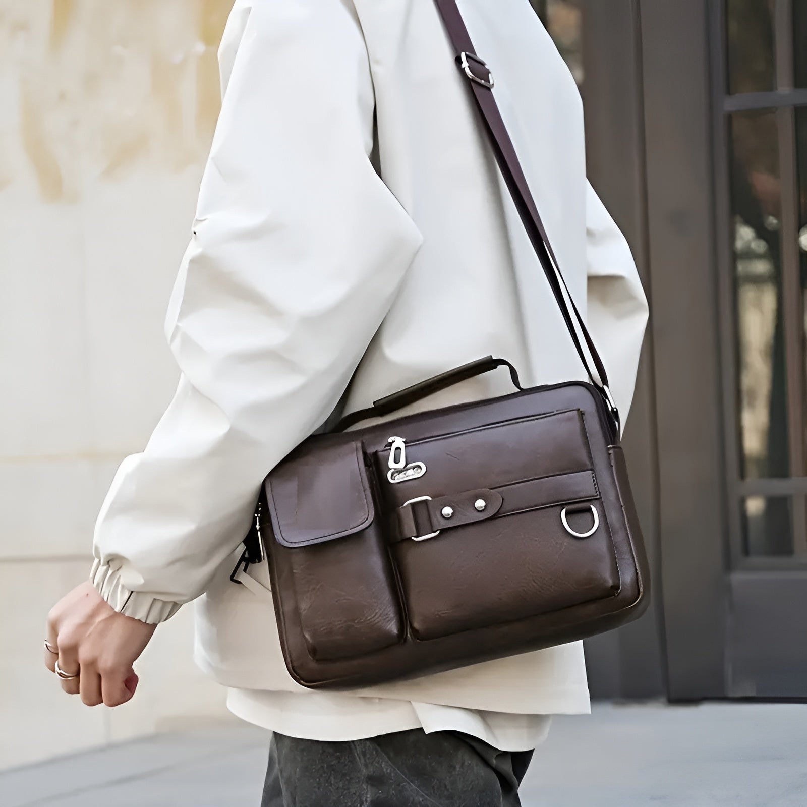 Bolso de piel para hombre – Comprar al mejor precio en NQLN Store Venezuela
