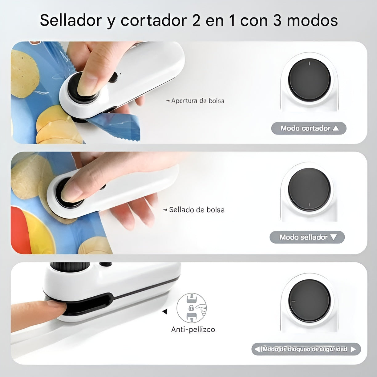 Maquina de sellado de bolsas a mano – Tienda online NQLN Store Venezuela