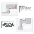 Luz de bisagra para gabinete – Vista adicional – Disponible en NQLN Store Venezuela