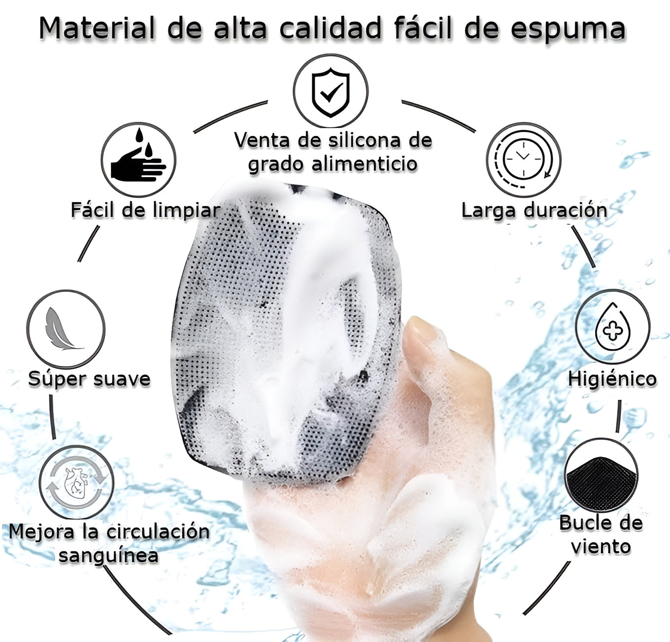 Cepillo de Ducha para Limpiar la Piel – Tienda online NQLN Store Venezuela