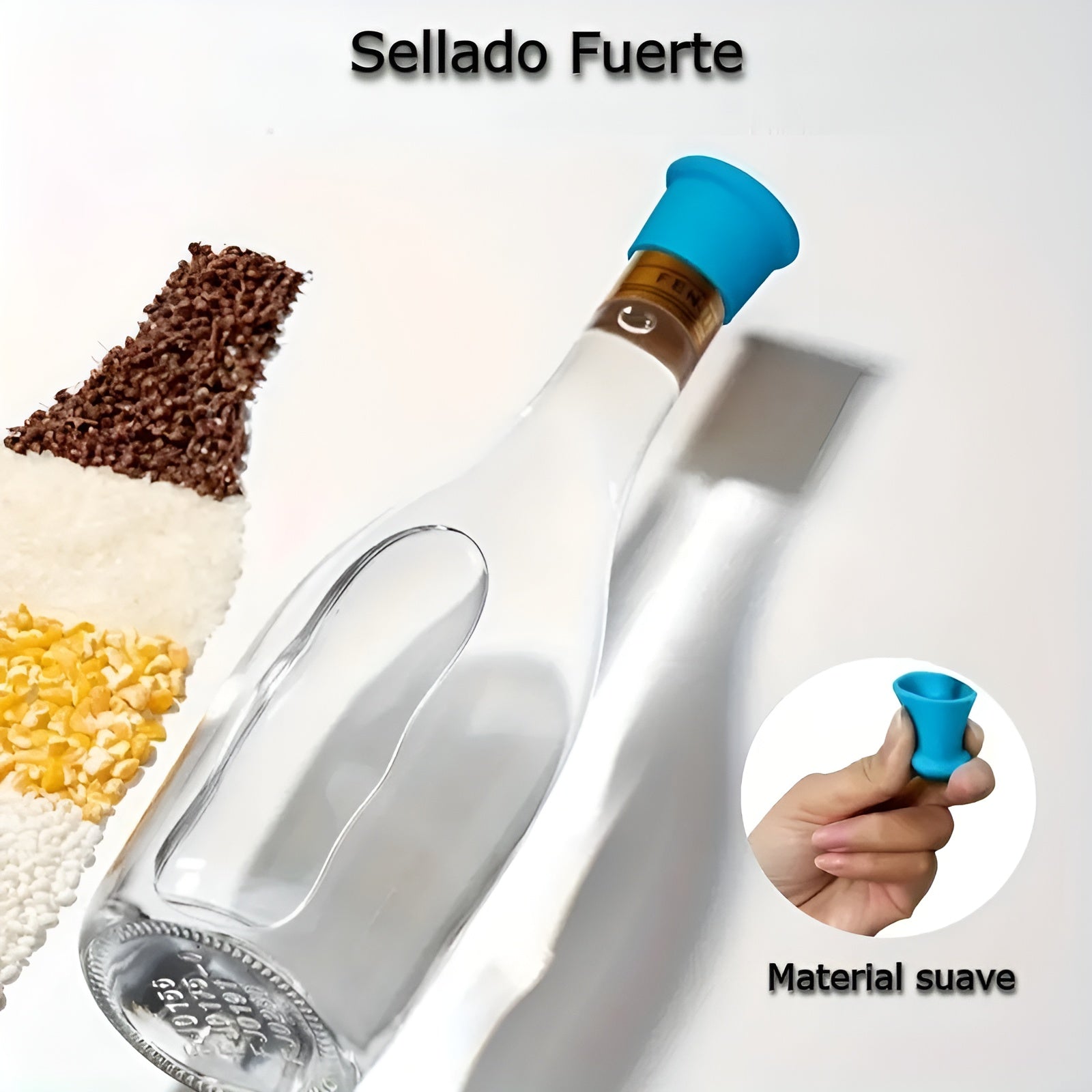Tapon de silicona reutilizables para botellas – Comprar al mejor precio en NQLN Store Venezuela