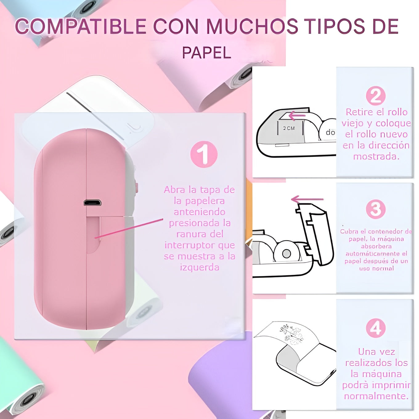 Mini Impresora de Bolsillo – Envío a toda Venezuela – NQLN Store