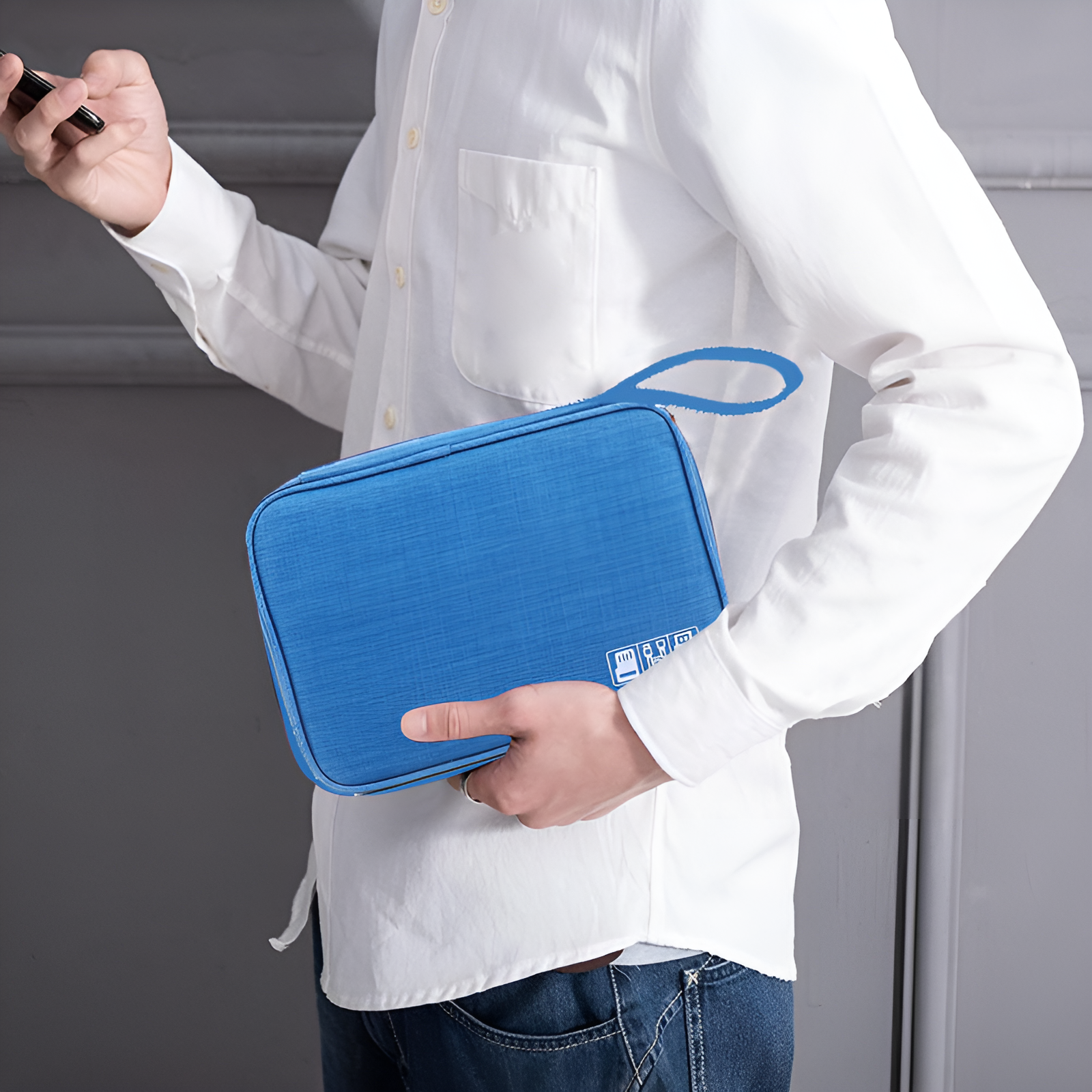 Bolso organizador de cables y equipos electronicos – Comprar al mejor precio en NQLN Store Venezuela