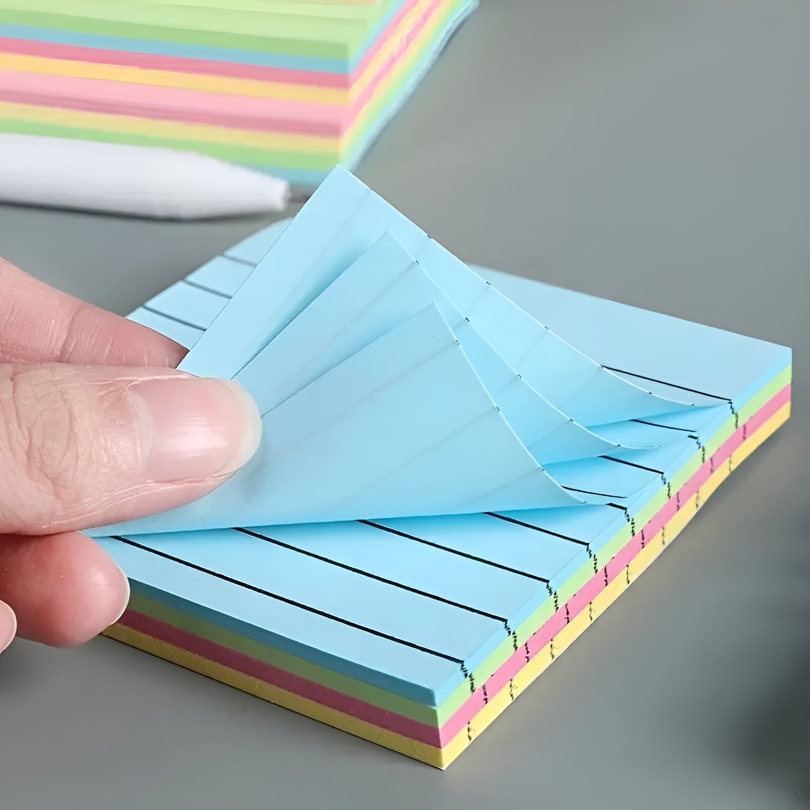 Notas Adhesivas De Línea Horizontal Colorida – Tienda online NQLN Store Venezuela