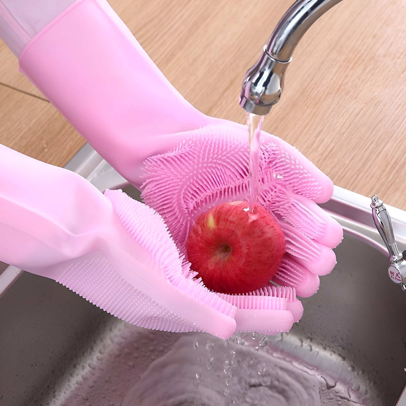 Guantes de silicona para lavar platos – Disponible en Caracas y Margarita – NQLN Store