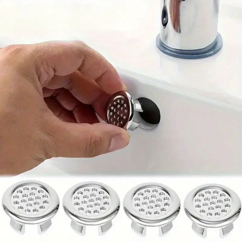 Cubierta para desagüe de lavabo (Pack de 4) – Disponible en NQLN Store con envío gratis desde $20