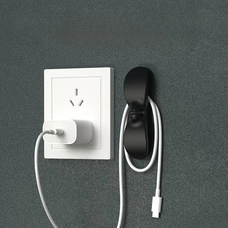 Gancho organizador de cables (Pack de 10) – Vista adicional – Disponible en NQLN Store Venezuela