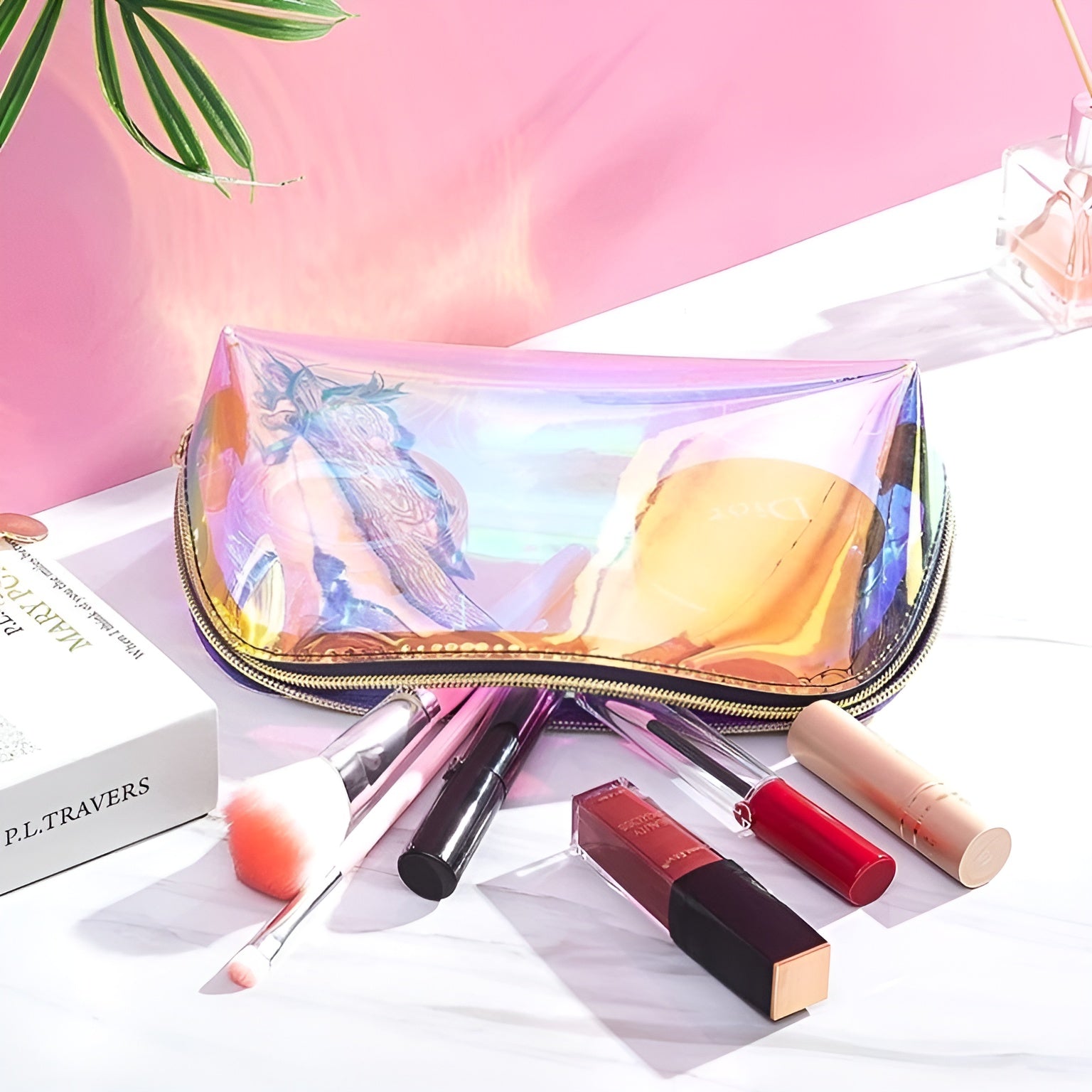 Bolso transparente para maquillaje – Envío a toda Venezuela – NQLN Store